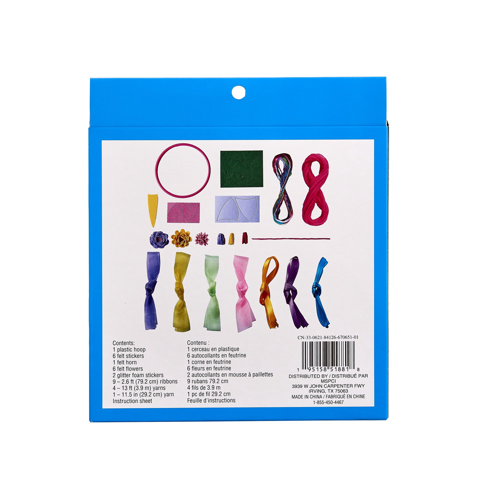 slide 3 of 3, Unicorn Dream Catcher Yarn Craft Kit By Creatology, 1 ct