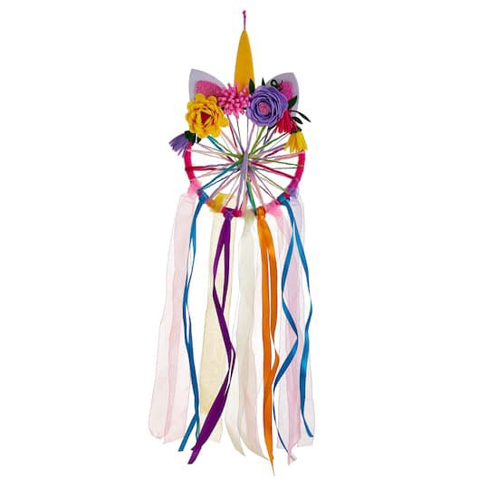 slide 1 of 3, Unicorn Dream Catcher Yarn Craft Kit By Creatology, 1 ct