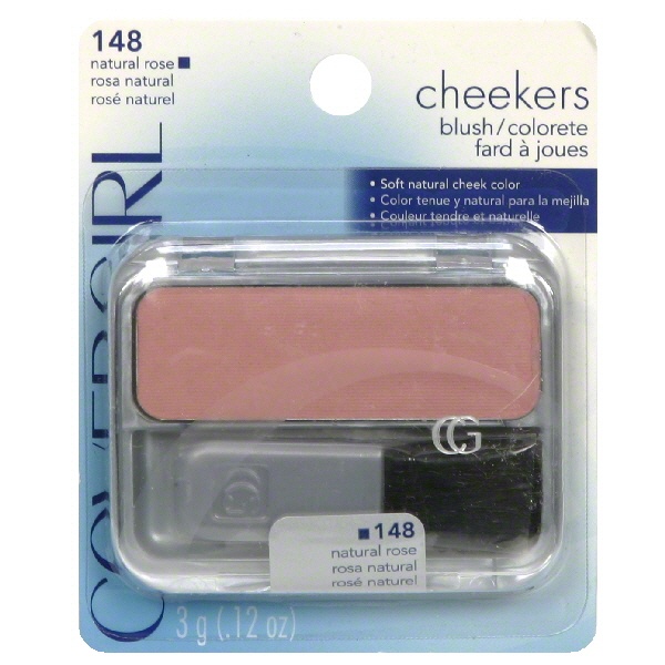 slide 1 of 1, Covergirl Blush - Neutral Natural Rose 148, 0.12 oz