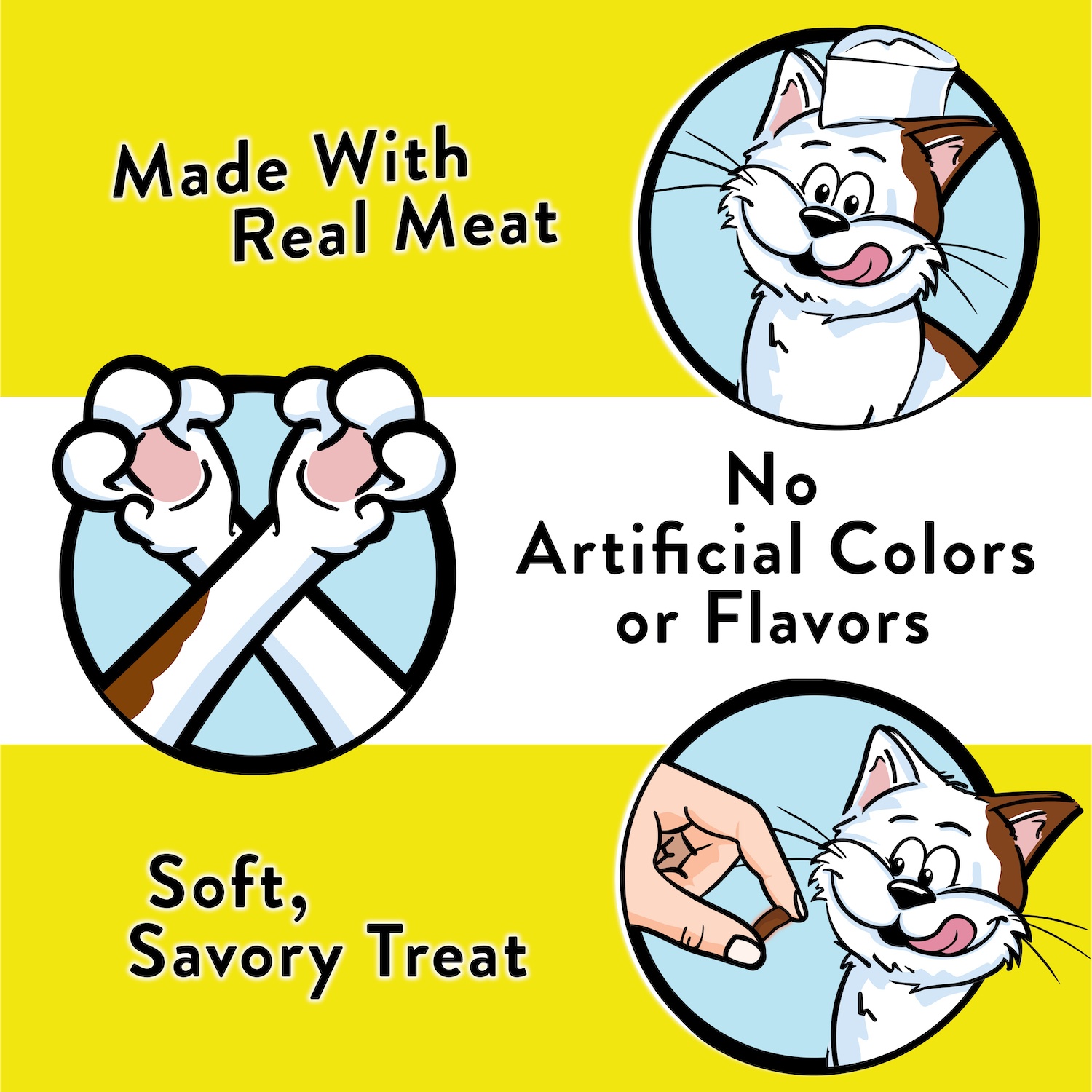 slide 7 of 7, Temptations Meaty Bites, Soft And Savory Cat Treats, Tuna Flavor, 1.5 oz