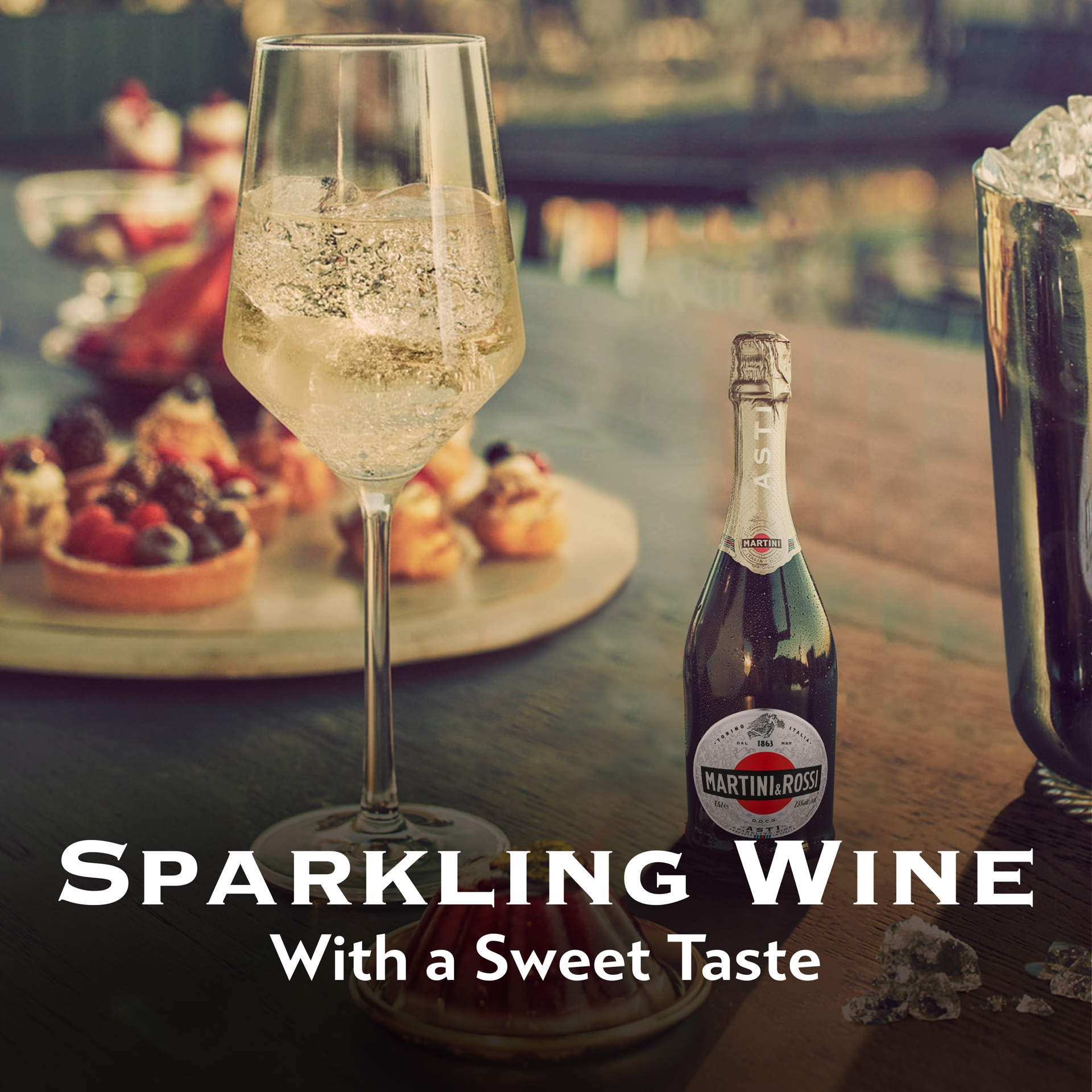 slide 2 of 5, Martini & Rossi Asti Sparkling Wine 7.5% 18.7Cl/187Ml, 187 ml