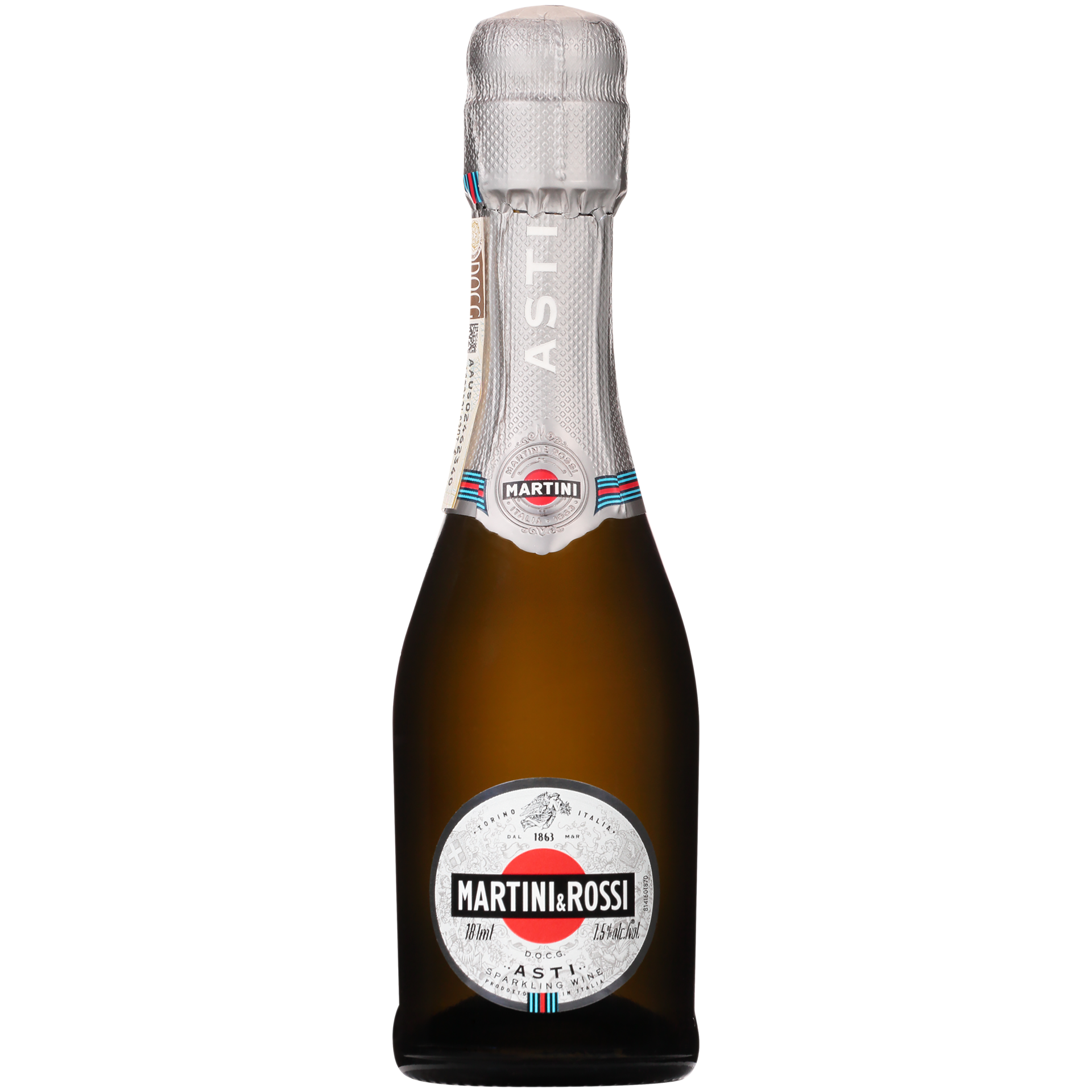 slide 1 of 5, Martini & Rossi Asti Sparkling Wine 7.5% 18.7Cl/187Ml, 187 ml