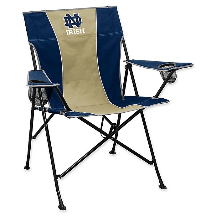 slide 1 of 1, NCAA University of Notre Dame Foldable Pregame Chair, 1 ct