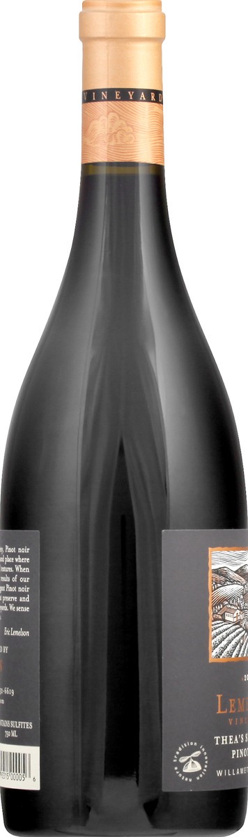 slide 2 of 6, Lemelson Vineyards Pinot Noir 750 ml, 750 ml