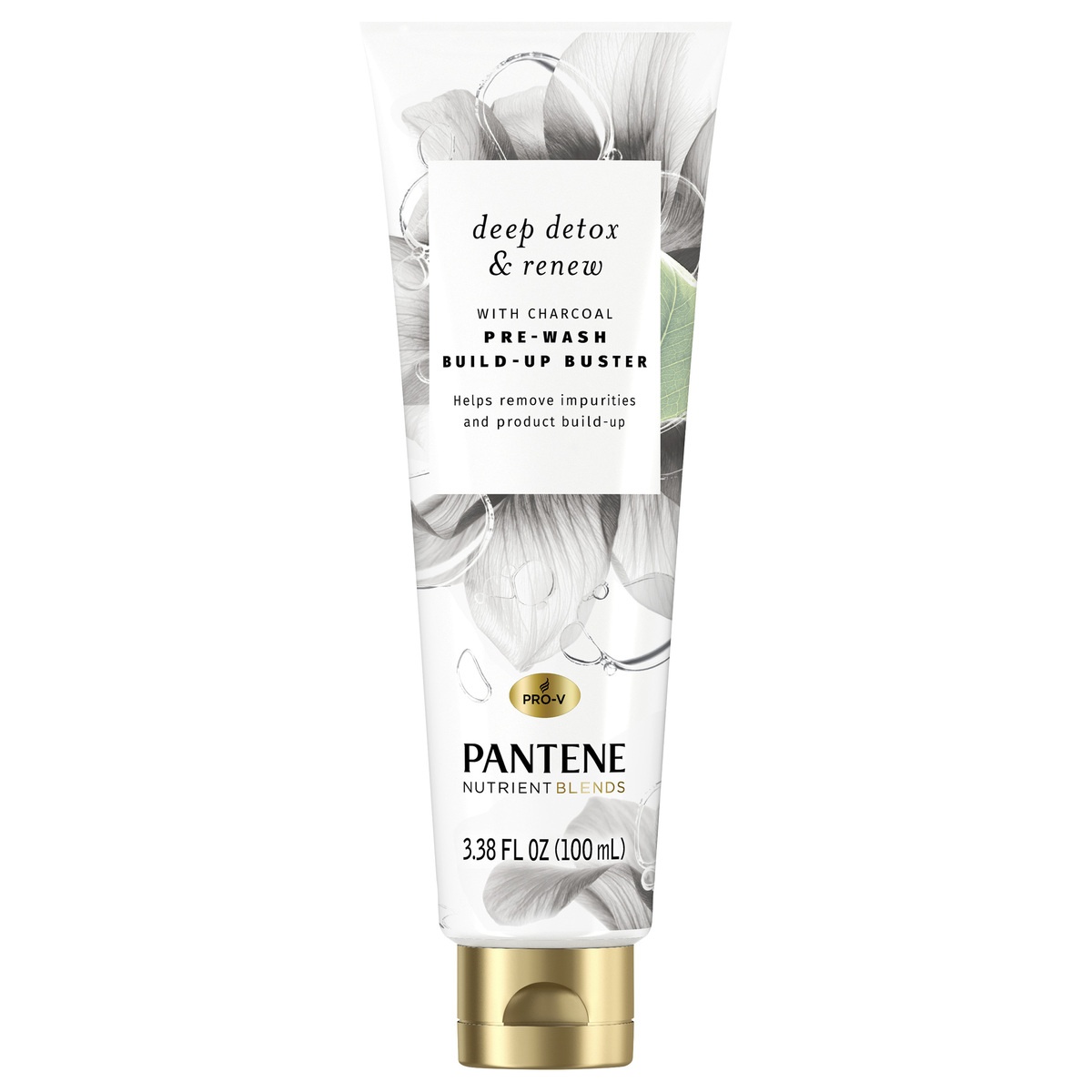 slide 1 of 2, Pantene Nutrient Blends Deep Detox & Renew Scalp Pre-Wash Product Build Up Buster, 3.38 Oz, 3.38 oz