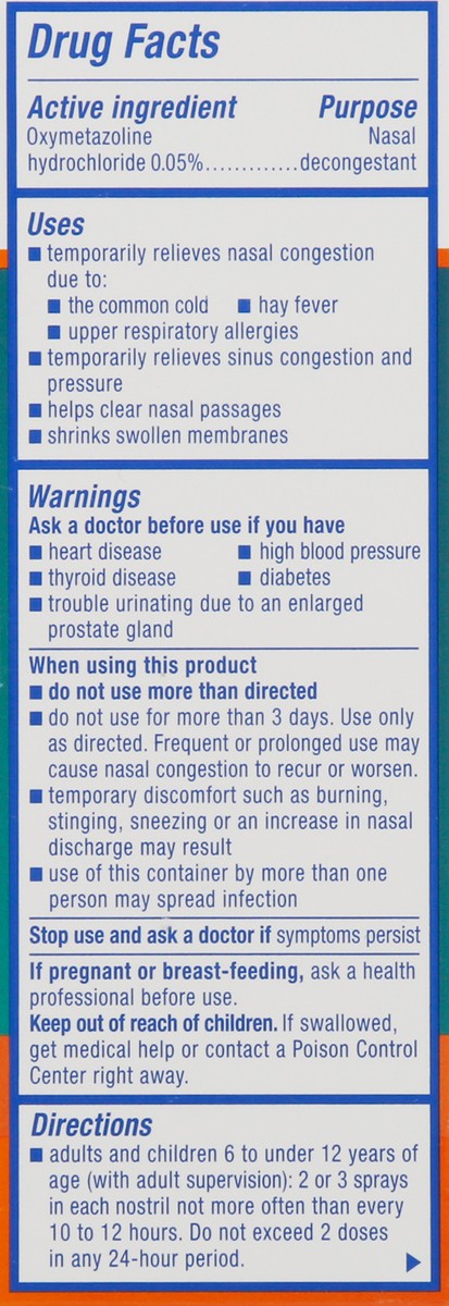 slide 9 of 10, Zicam Intense Sinus Relief No-Drip Liquid Nasal Spray 0.5 fl oz Box, 0.5 fl oz
