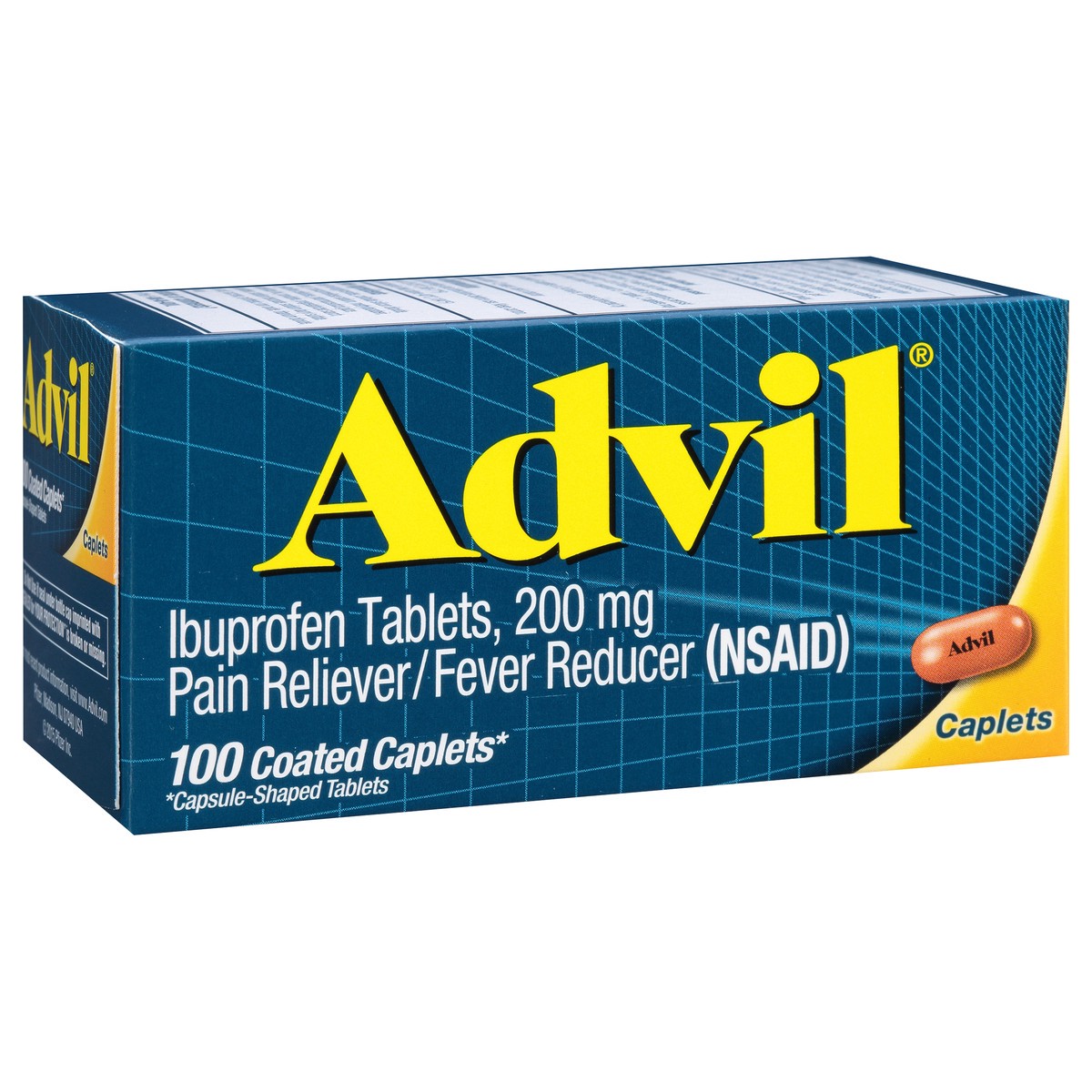 slide 2 of 9, Advil Pain Reliever Fever Reducer Ibuprofen 200mg, 100 ct