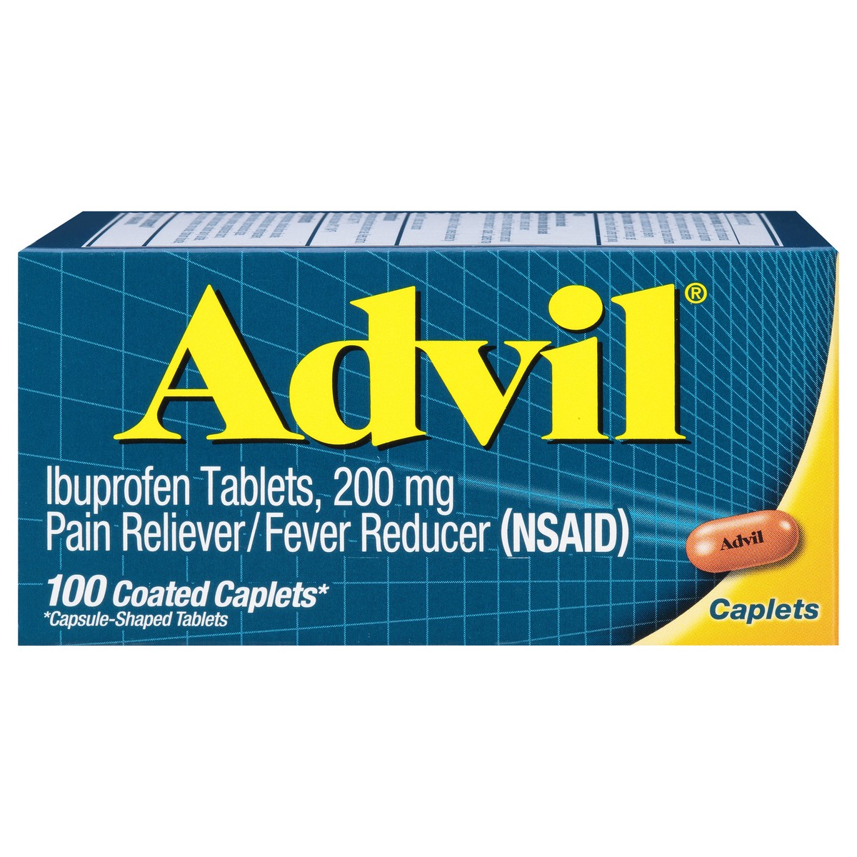 slide 1 of 9, Advil Pain Reliever Fever Reducer Ibuprofen 200mg, 100 ct