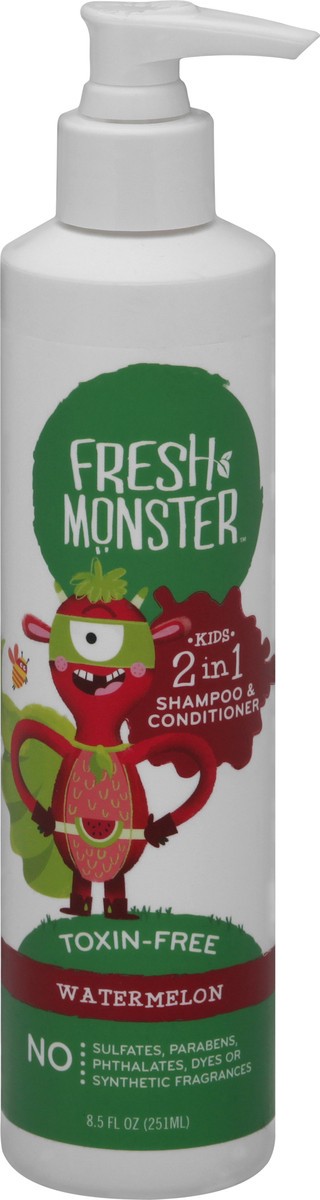 slide 1 of 7, Fresh Monster Shampoo & Conditioner 8.5 oz, 8 oz