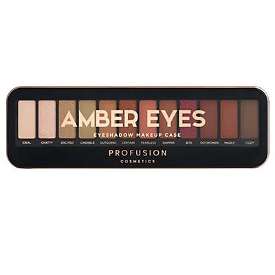 slide 1 of 1, Profusion Cosmetics Amber Eyes Eyeshadow Case, 1 ct