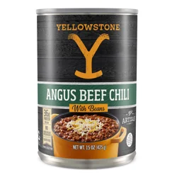 Yellowstone Angus Beef Chili with Beans 15 oz