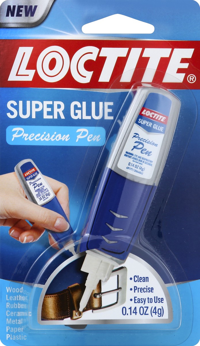 slide 2 of 2, Loctite Super Glue Precision Pen - Clear, 0.14 fl oz