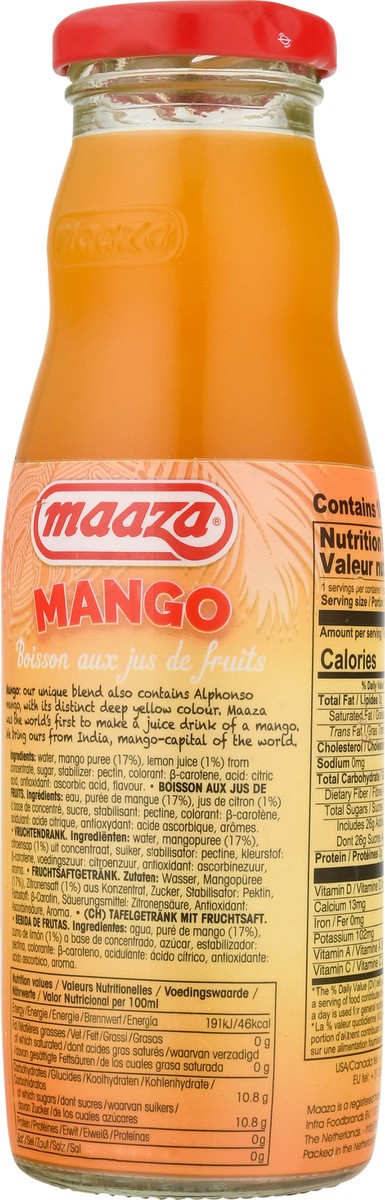 slide 4 of 9, Maaza Mango Juice Drink - 11.19 fl oz, 11.19 fl oz