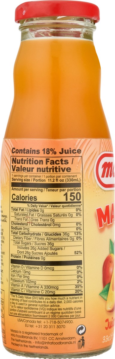 slide 3 of 9, Maaza Mango Juice Drink - 11.19 fl oz, 11.19 fl oz