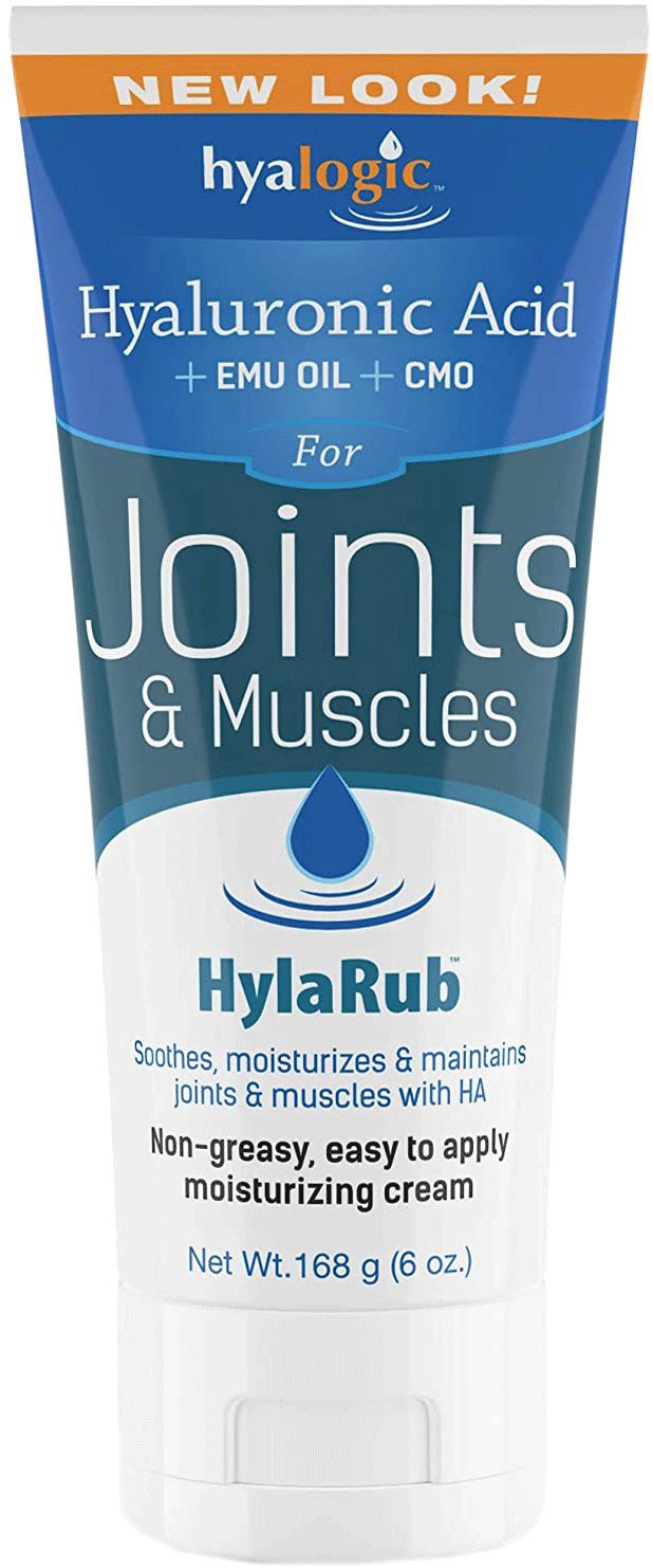 slide 1 of 1, Hyalogic Hylarub Ha Muscle & Joint Cream, 6 oz