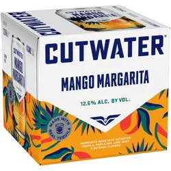 Cutwater Spirits Mango Margarita 4 -12 fl oz Cans