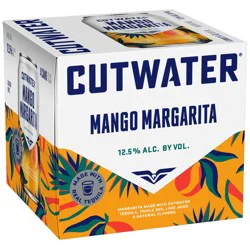 Cutwater Spirits Mango Margarita 4 -12 fl oz Cans