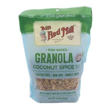 slide 1 of 1, Bob's Red Mill Pan-Baked Coconut Spice Granola, 11 oz