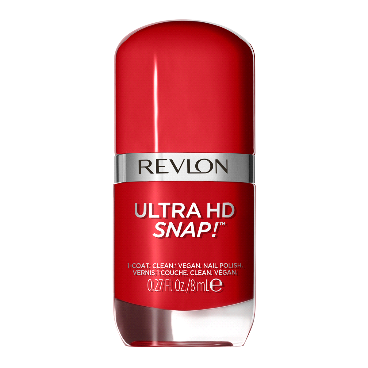 slide 1 of 9, Revlon Ultra HD Snap! Cherry on Top 030 Nail Polish 0.27 oz, 0.27 oz