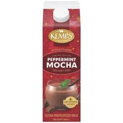 Kemps Egg Nog Peppermint Mocha
