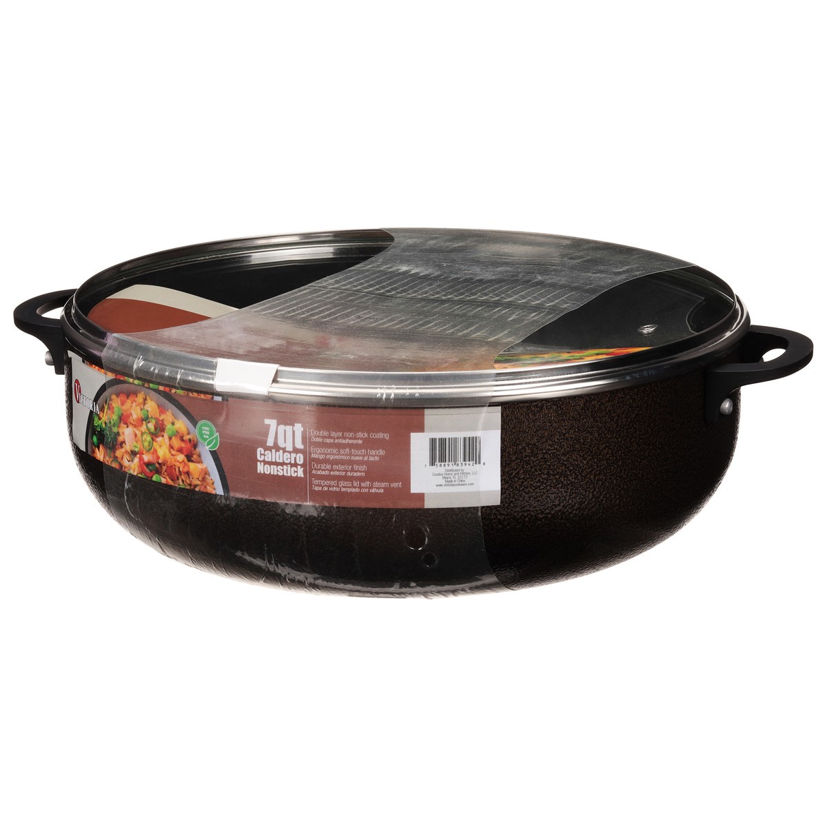 slide 7 of 9, Victoria 7 Quart Nonstick Caldero 1 ea, 1 ct