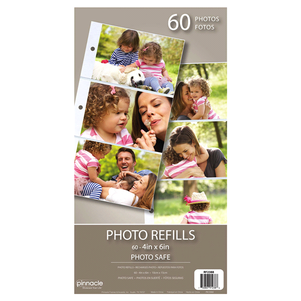 slide 1 of 1, Pinnacle 3 Up Photo Album Refill, 1 ct