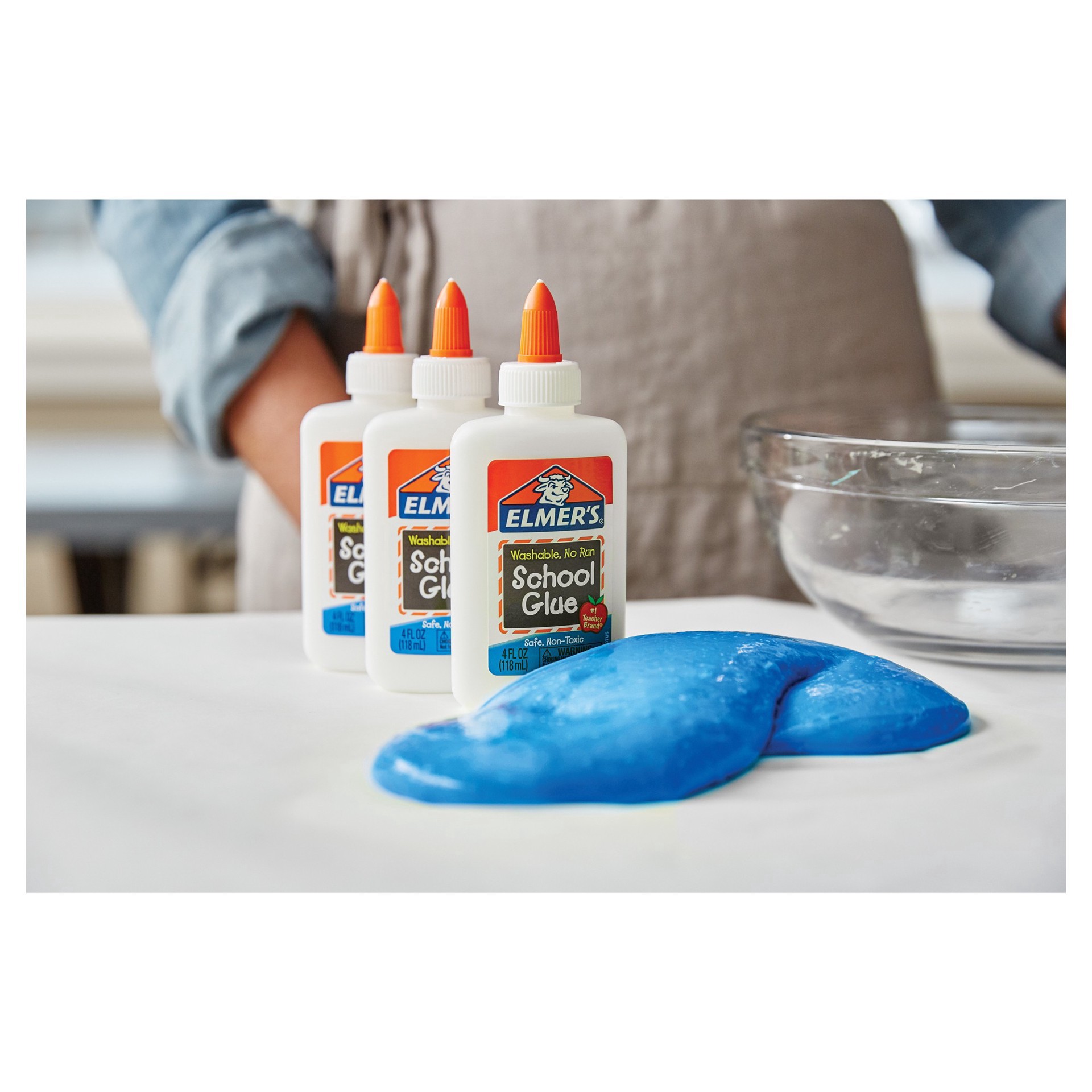 slide 200 of 211, Elmer's 4oz Washable School Glue - White, 4 oz