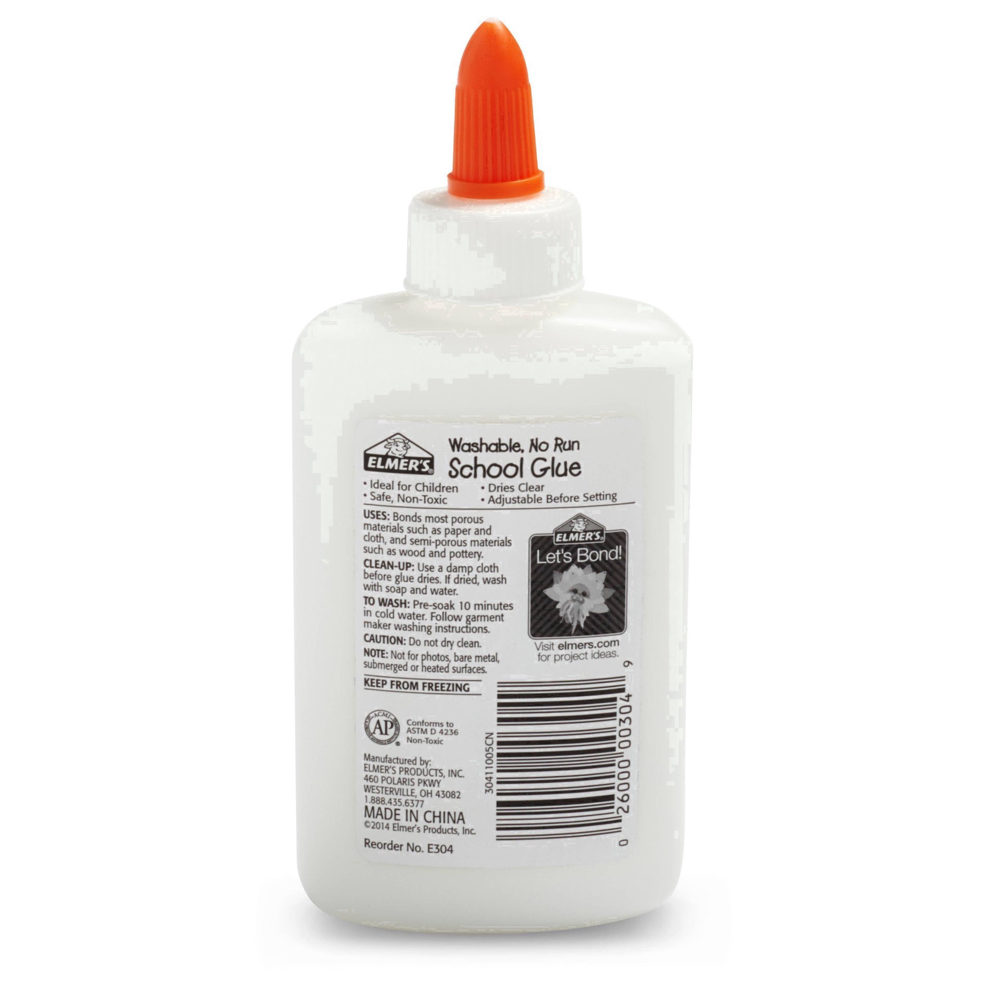 slide 67 of 211, Elmer's 4oz Washable School Glue - White, 4 oz