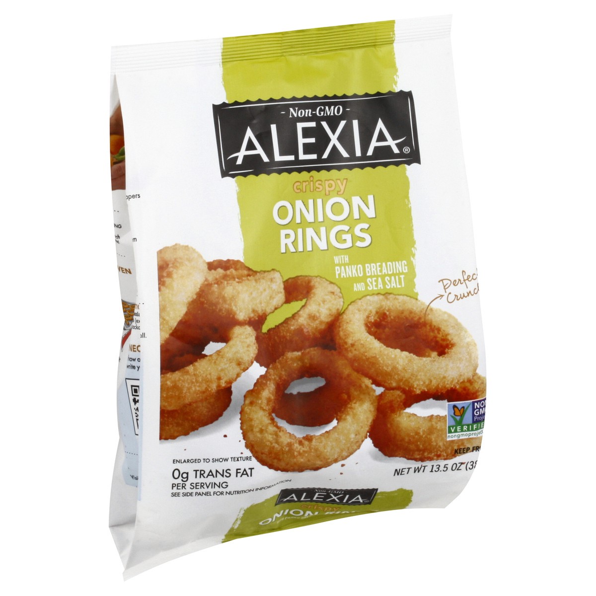slide 12 of 12, Alexia® frozen crispy onion rings with panko breading and sea salt, 14 oz