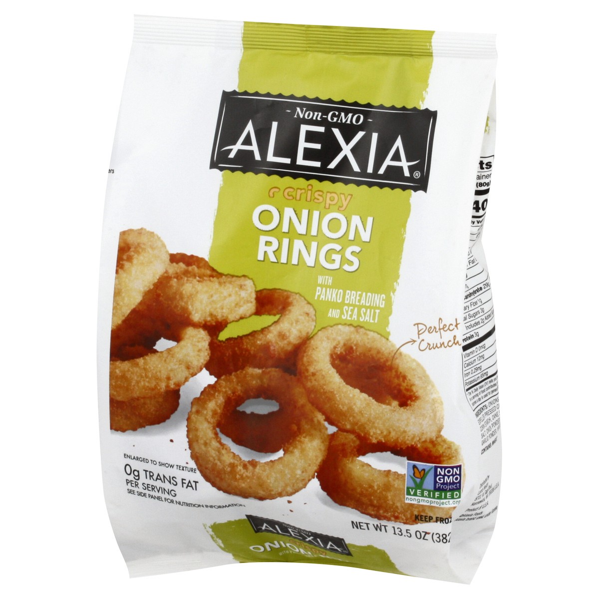 slide 5 of 12, Alexia® frozen crispy onion rings with panko breading and sea salt, 14 oz