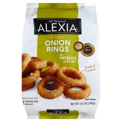 Alexia Crispy Onion Rings With Panko Breading And Sea Salt