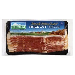 Farmland Naturally Hickory Smoked Thick Cut Bacon, 12 oz