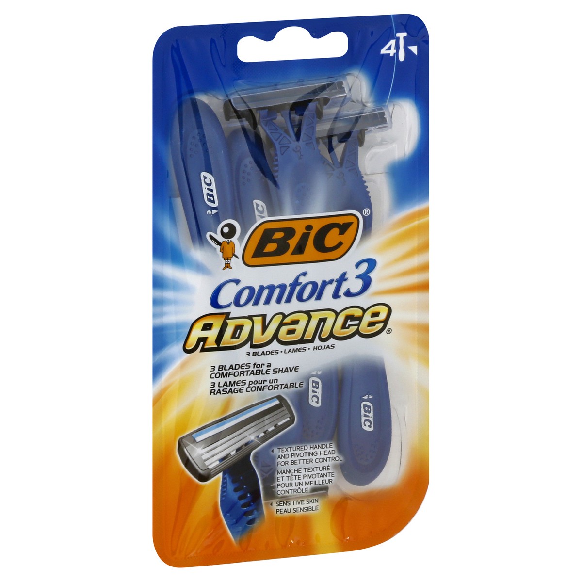 slide 11 of 11, Bic Razors, 4 ct