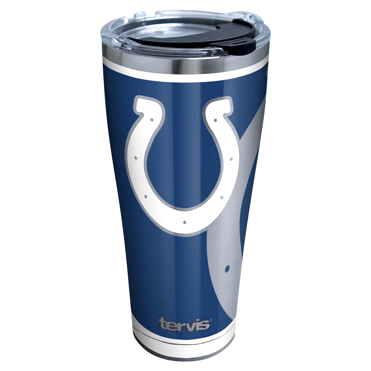 slide 1 of 1, Tervis NFL Indianapolis Colts Rush Stainless Steel Tumbler with Lid, 30 oz