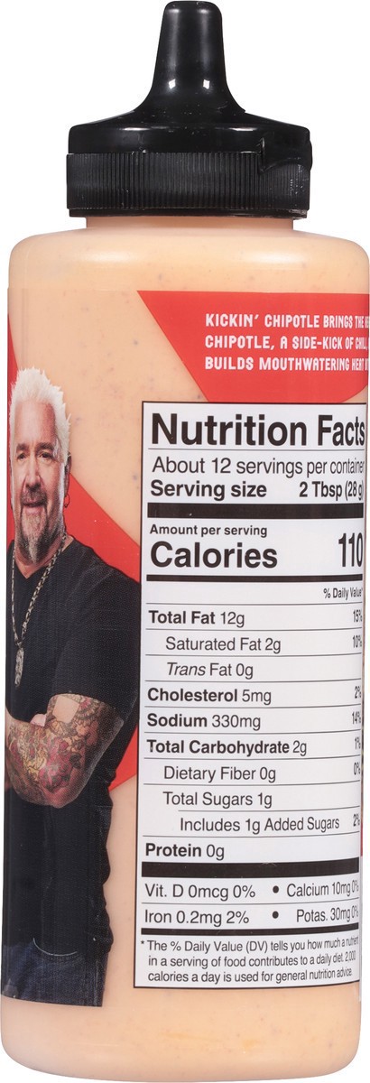 slide 2 of 12, Guy Fieri's Flavortown Kickin' Chipotle Sauce 12 oz, 12 oz