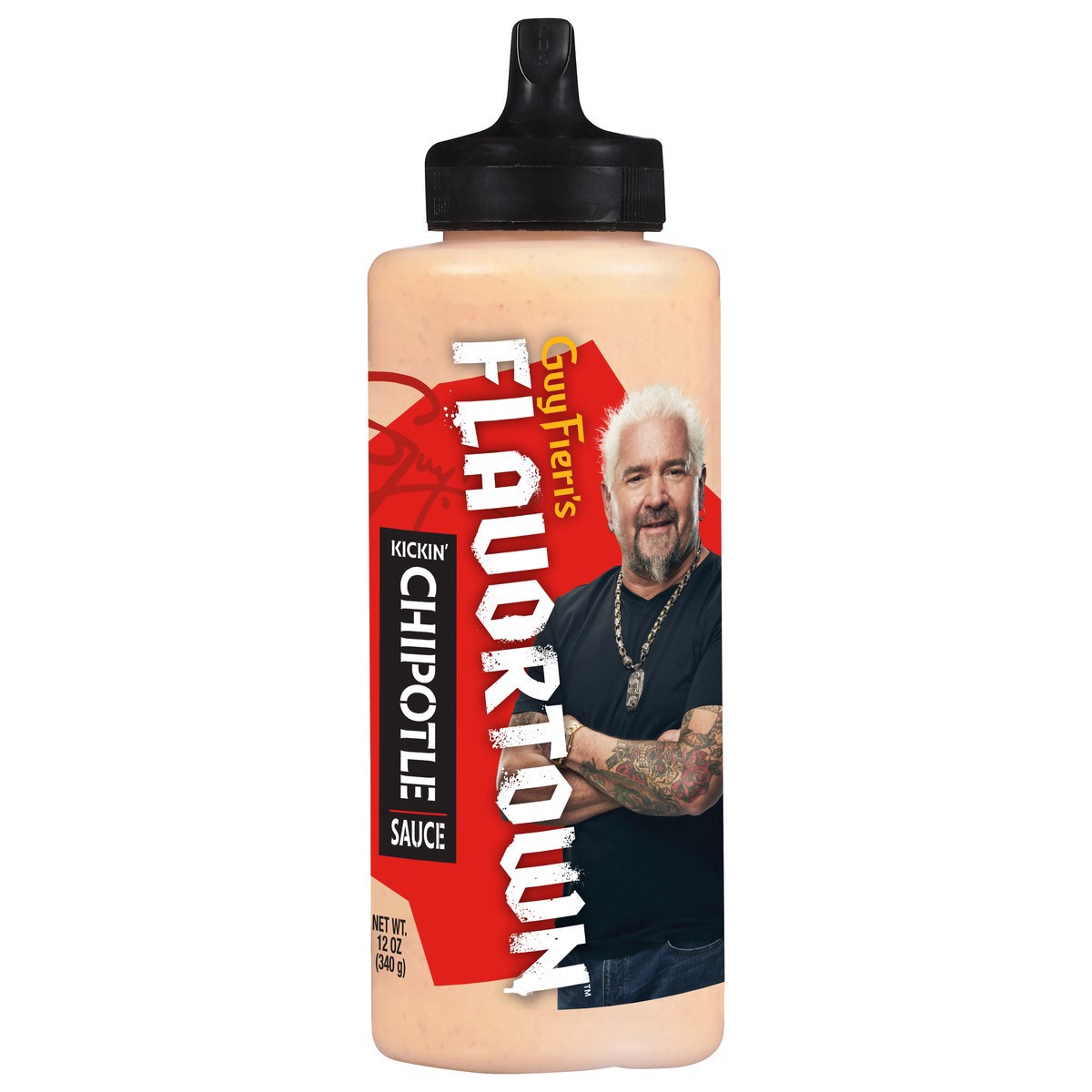 slide 7 of 12, Guy Fieri's Flavortown Kickin' Chipotle Sauce 12 oz, 12 oz