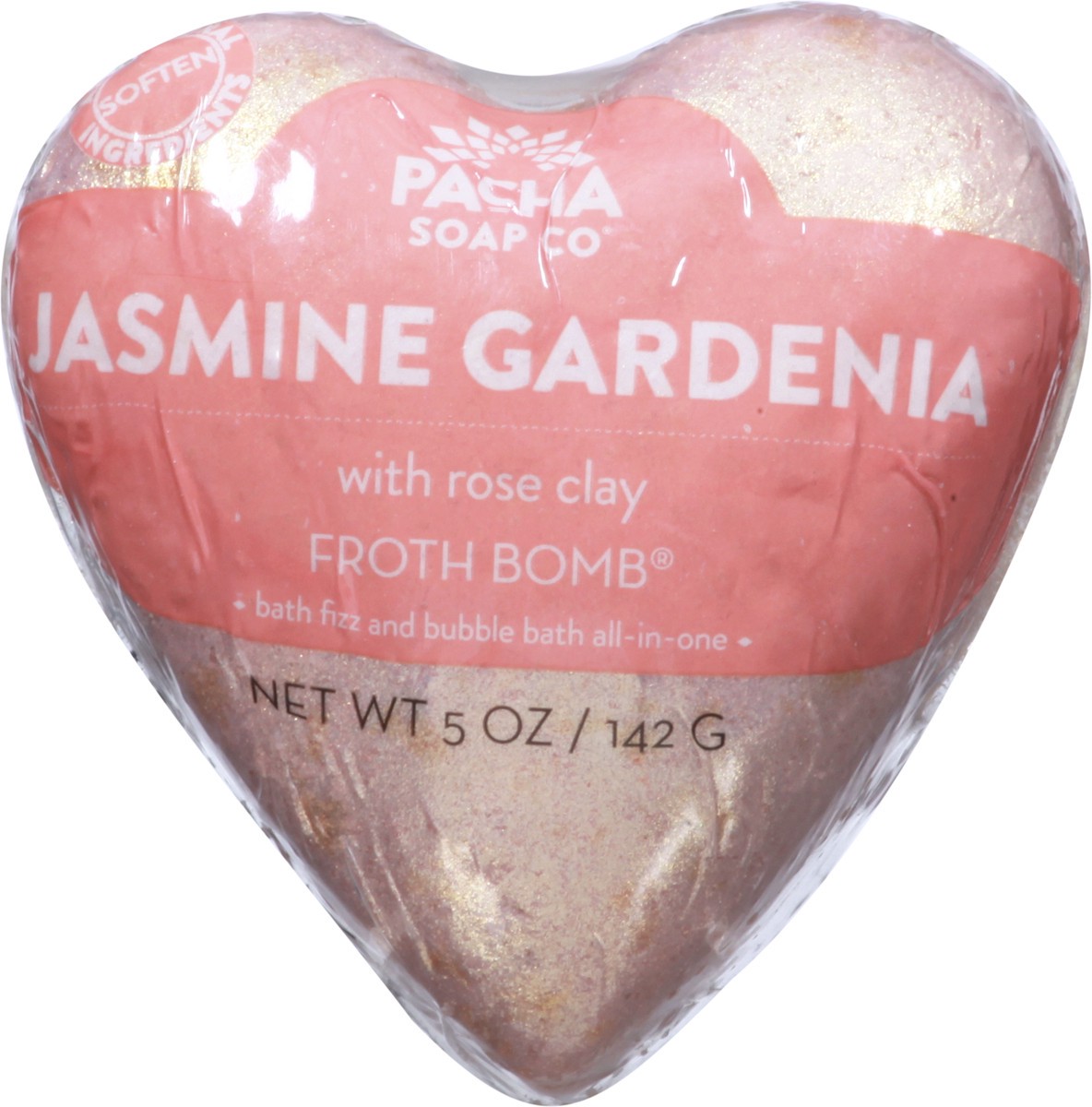 slide 8 of 10, Pacha Soap Co. Jasmine Gardenia Froth Bomb, 1 ct