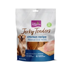 True Goodness Chicken Recipe Jerky Dog Treats, 3 oz