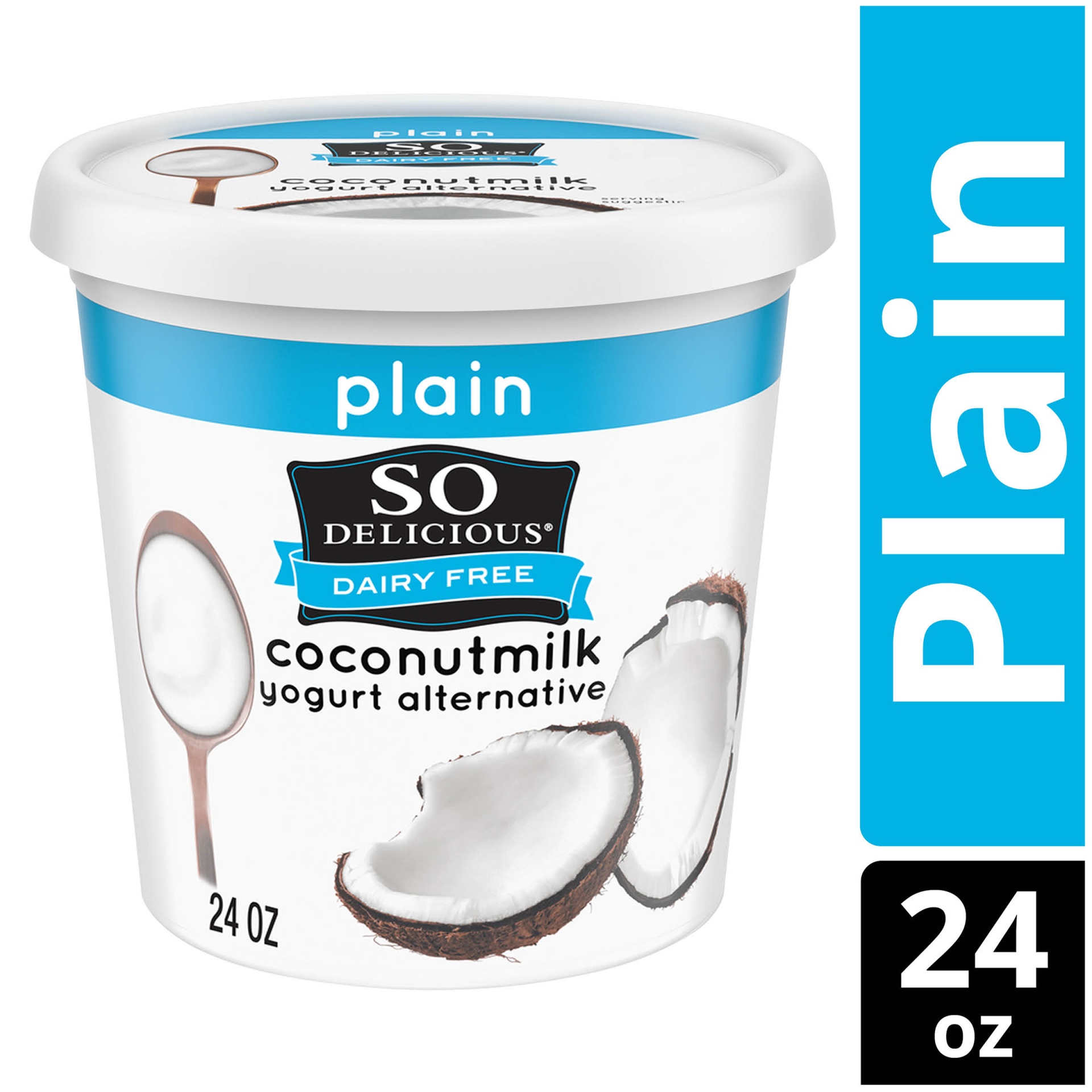 So delicious dairy free plain coconut milk yogurt 24 oz shipt