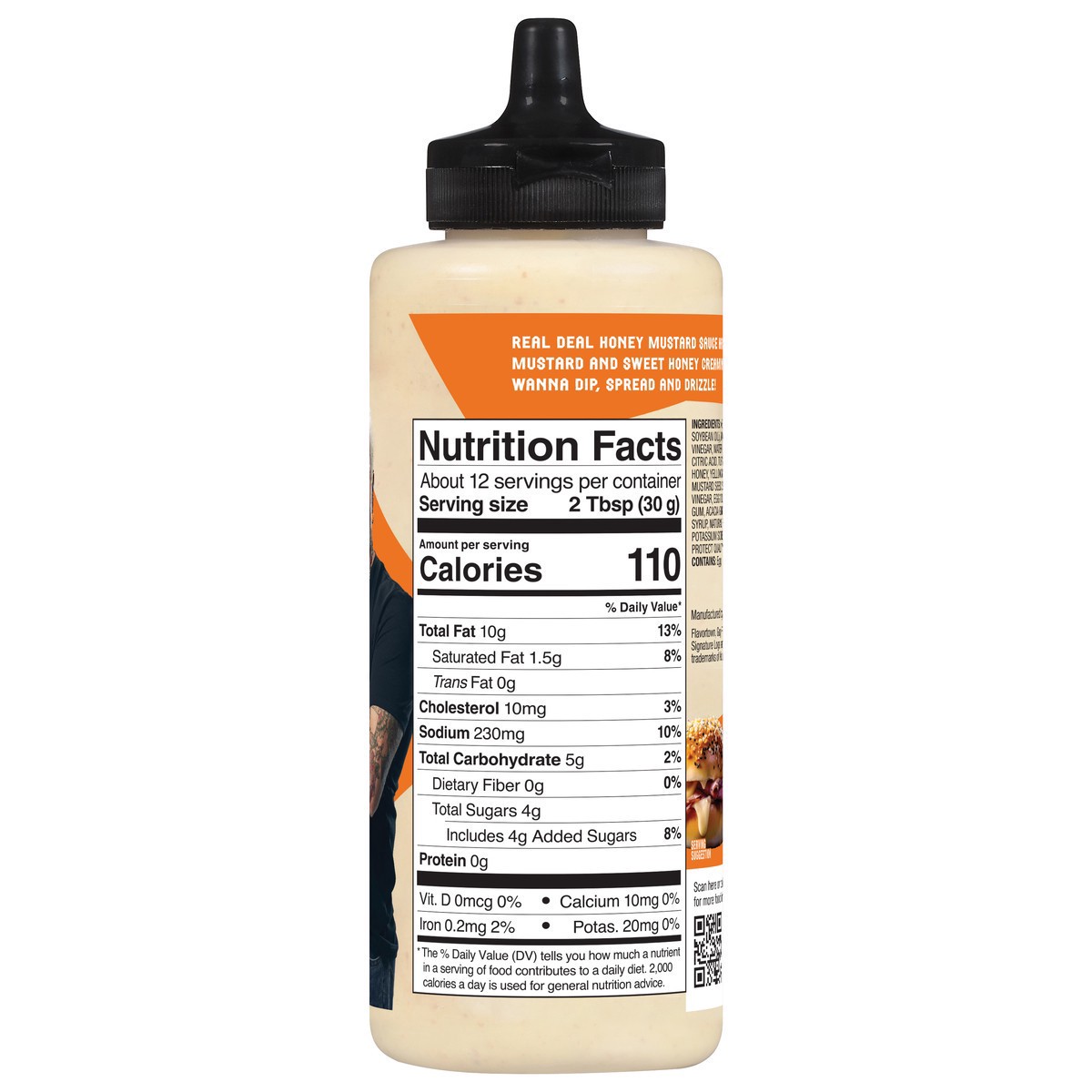 slide 11 of 12, Guy Fieri's Flavortown Honey Mustard Sauce, 12.5 oz, 12.5 oz