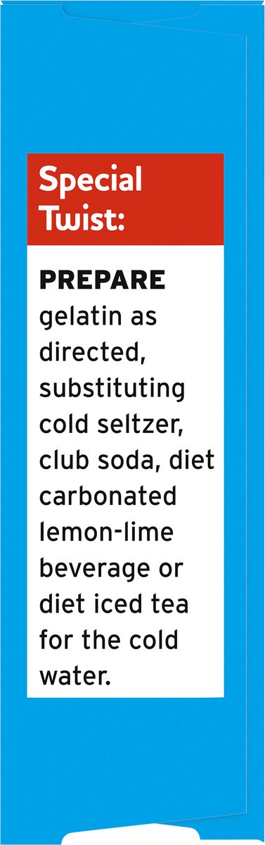 slide 4 of 9, Jell-O Strawberry Banana Artificially Flavored Zero Sugar Low Calorie Gelatin Dessert Mix, Family Size, 0.6 oz Box, 0.6 oz