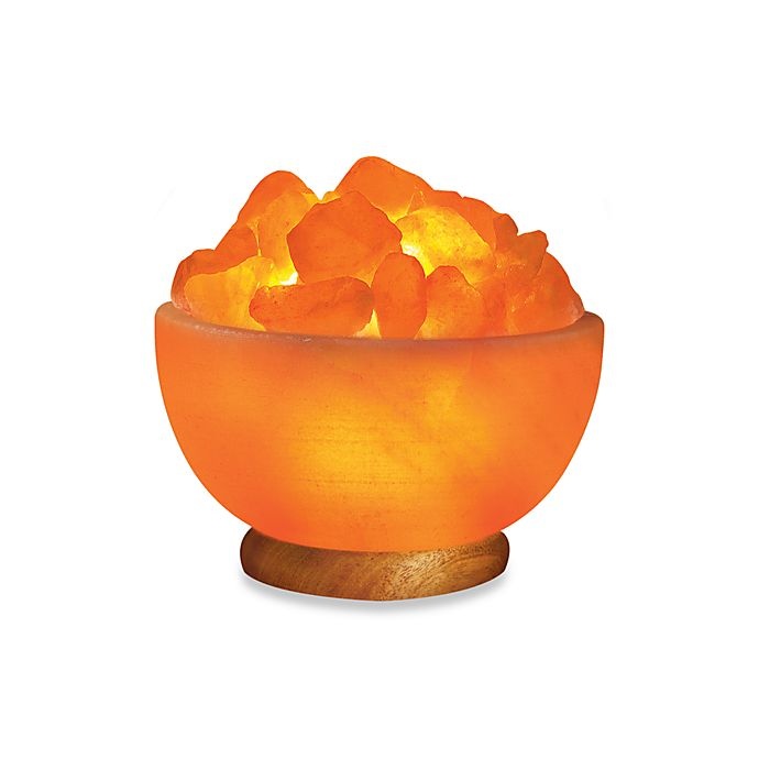 slide 1 of 1, Himalayan Glow Ionic Crystal Bowl Lamp, 1 ct