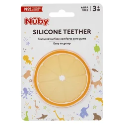 Nuby All Silicone Fruit Teethers