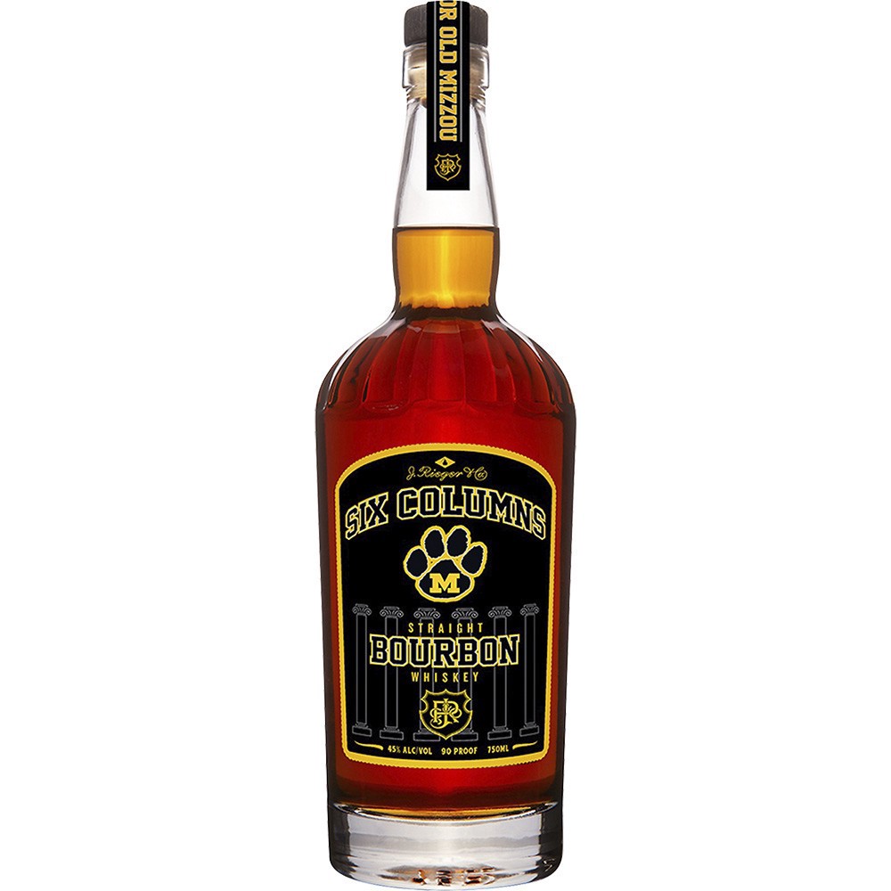 slide 1 of 1, J Rieger Mizzou Six Column Whiskey, 750 ml
