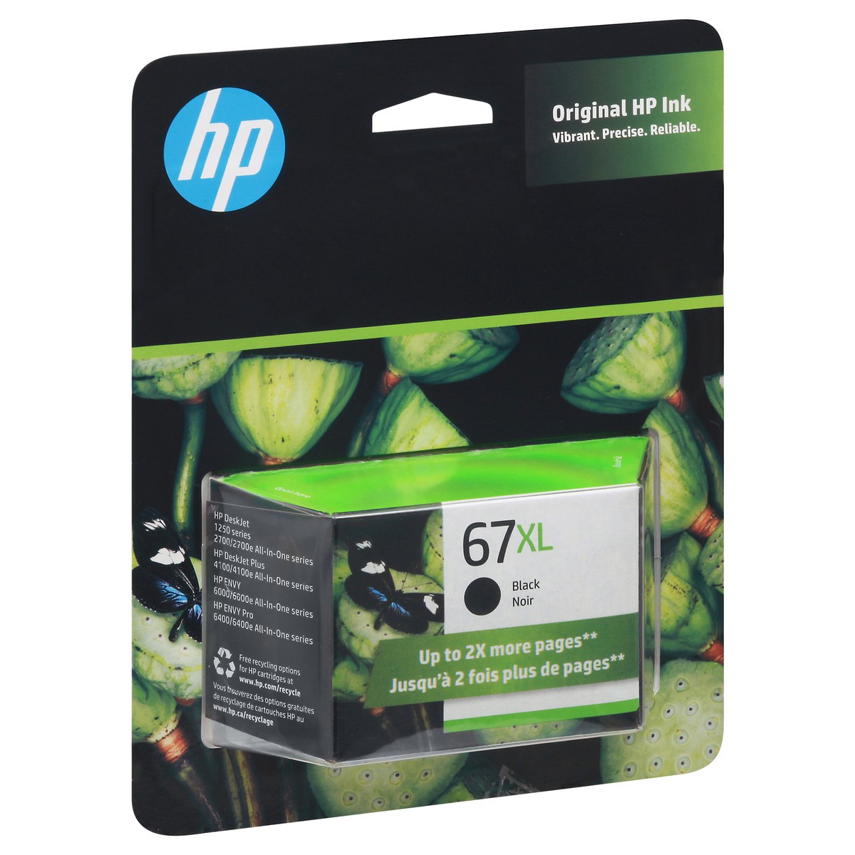 slide 5 of 9, HP 67XL Black Ink Cartridge 1 ea, 1 ct