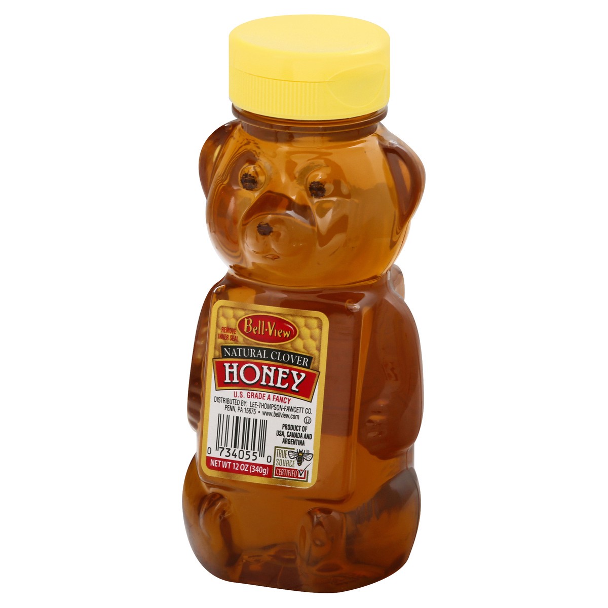 slide 8 of 12, Bell-View Natural Clover Honey 12 oz, 12 oz