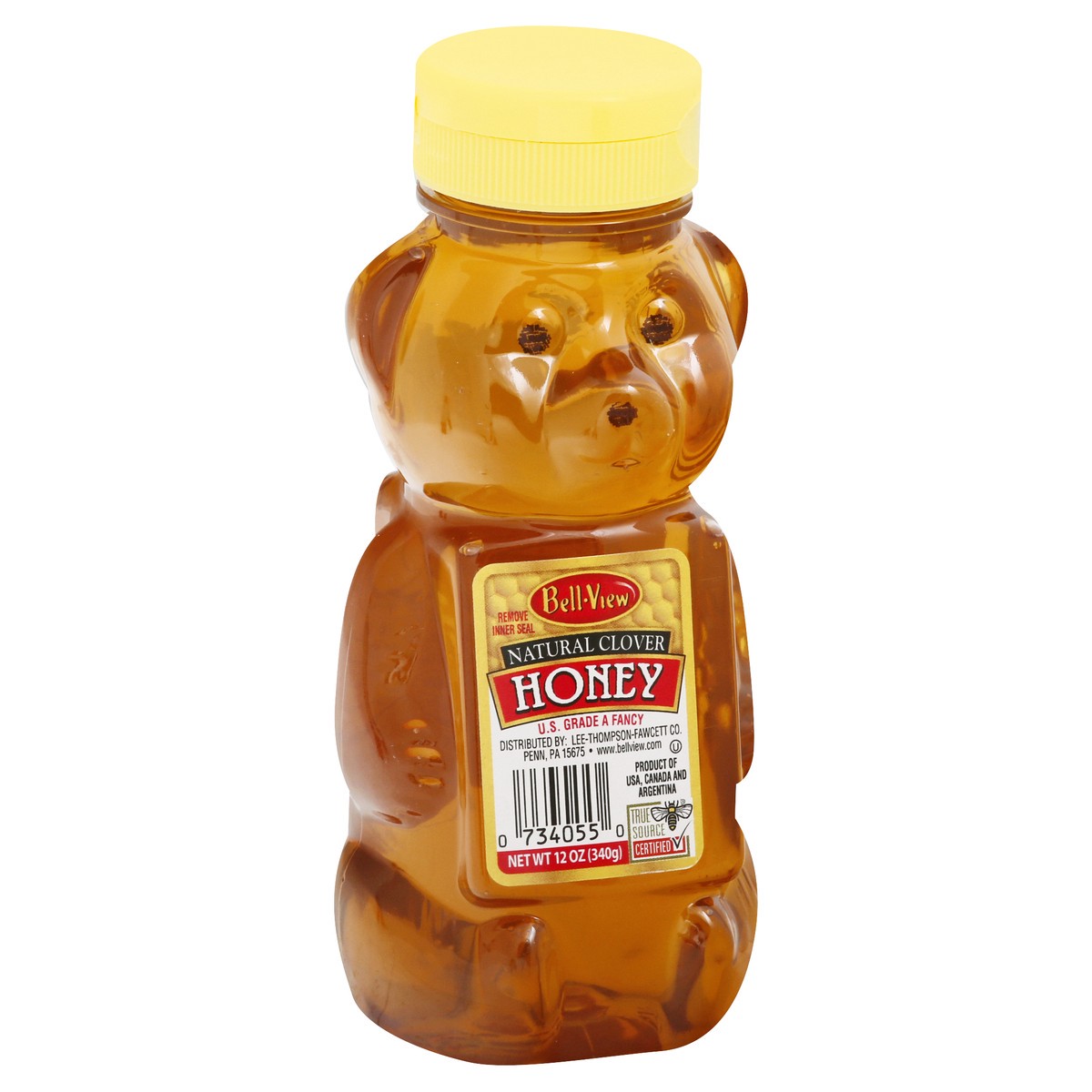 slide 11 of 12, Bell-View Natural Clover Honey 12 oz, 12 oz