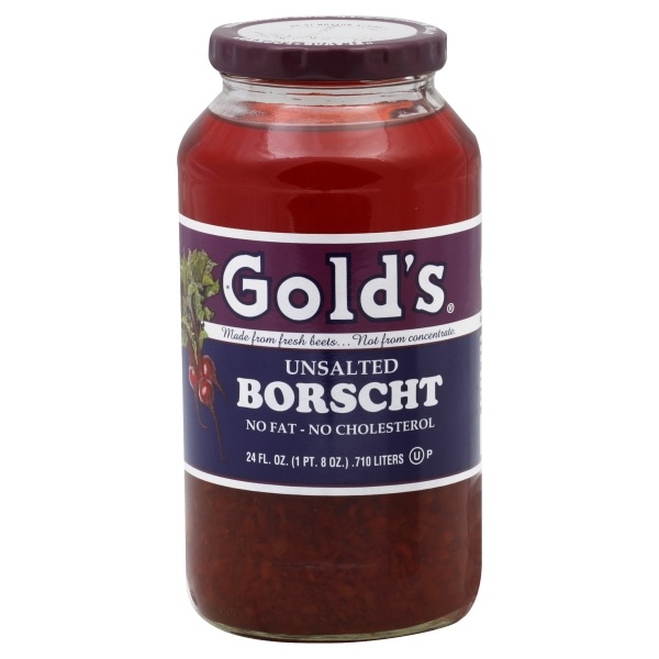 slide 1 of 1, Gold's Golds Borscht Unsalted, 24 fl oz