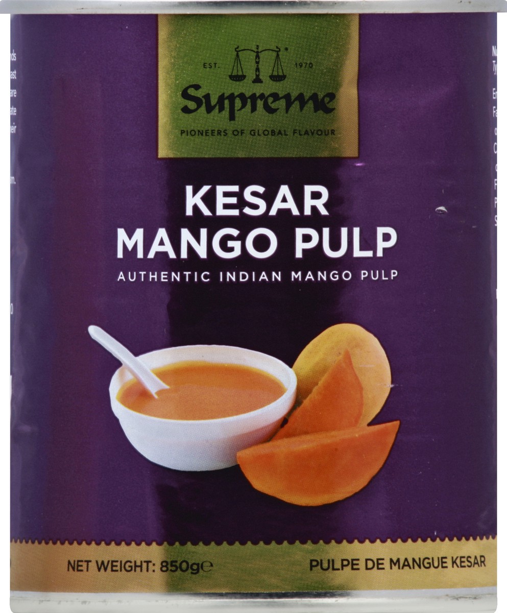 slide 1 of 3, Supreme Mango Pulp 850 g, 850 g