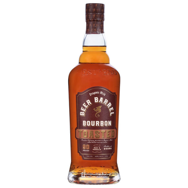 slide 1 of 1, Dragon's Milk Toasted Beer Barrel Bourbon Whiskey 750 ml, 750 ml